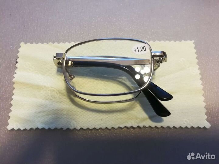 Очки складные для чтения с футляром