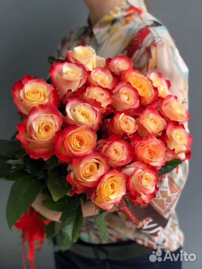 Розы 25 шт