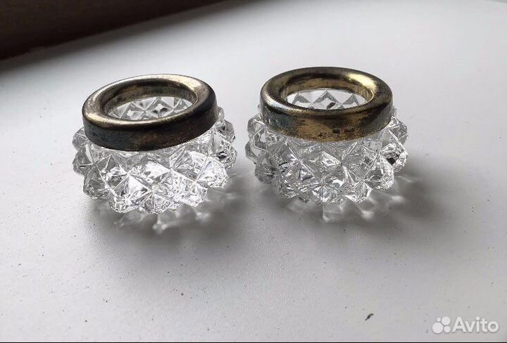 Солонки серебро СССР