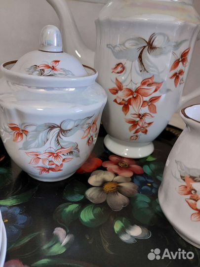 Кофейный сервиз Барановка времен СССР