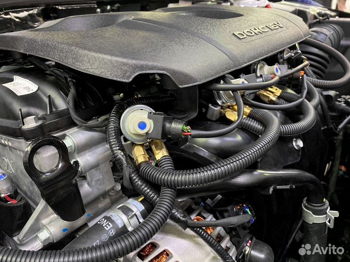 Гбо Газ на Infiniti QX50 Установка