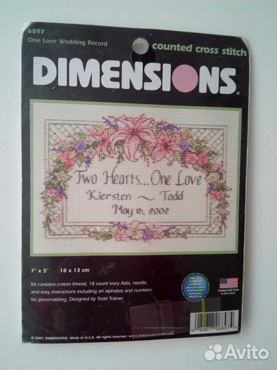 Набор для вышивания Dimensions