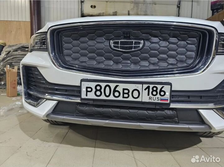 Утеплитель радиатора Geely Monjaro 21-нв