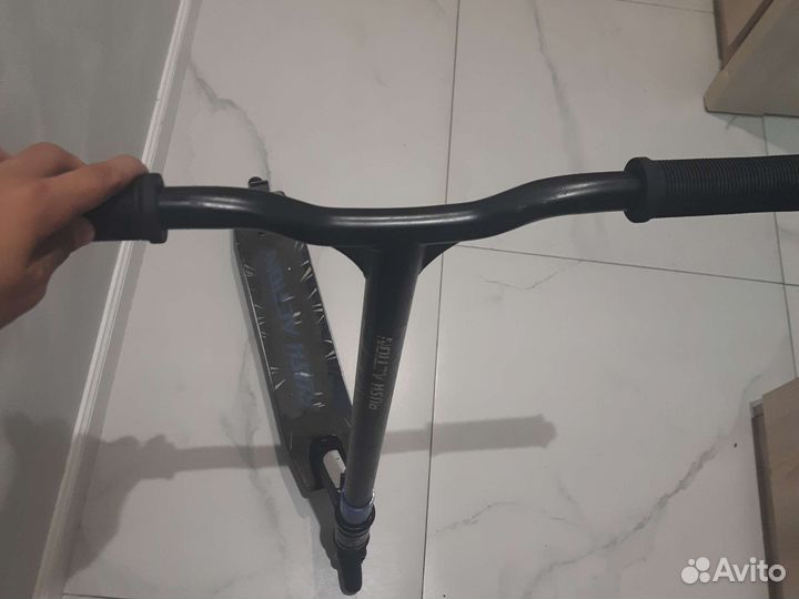 Трюковой самокат rush action б/у