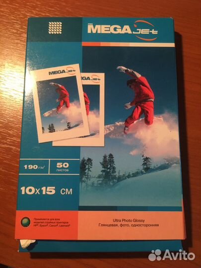 Фотобумага Megajet