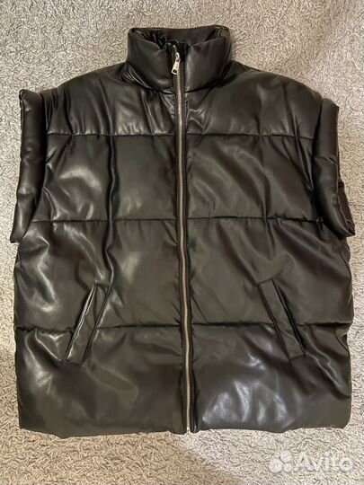 Жилетка экокожа женская