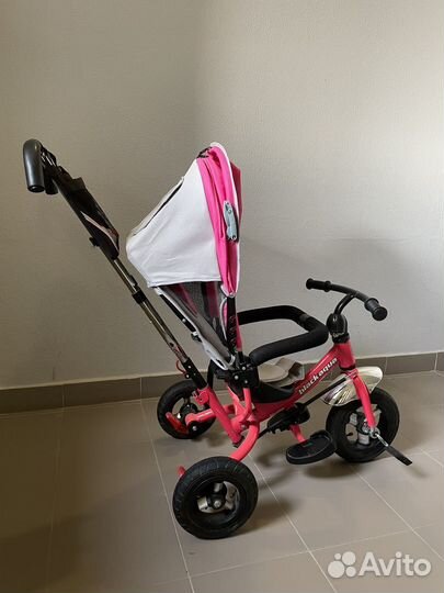Трехколесный велосипед с родительской ручкой