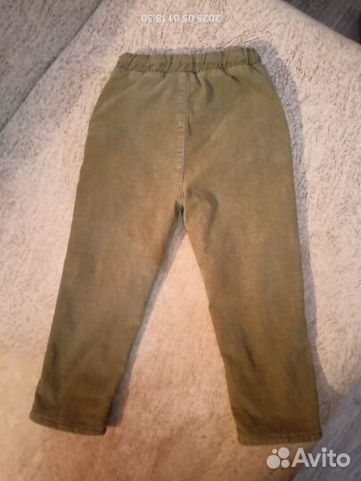 Штаны для мальчика утеплённые