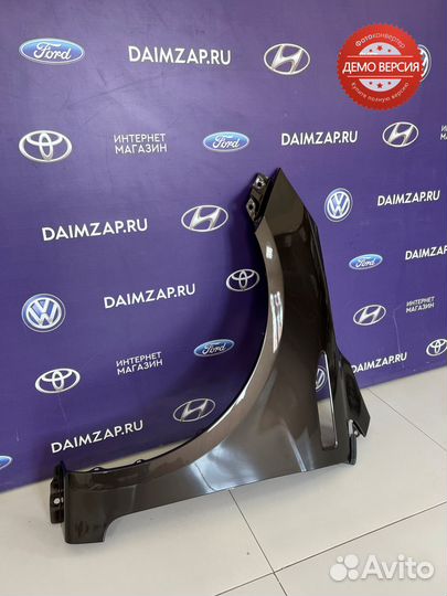 Крыло Kia Rio левое 3 (2011-2017) /кофейный левое