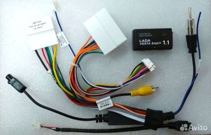 LADA Vesta Enjoy Canbus 1.1 адаптер магнитол Teyes