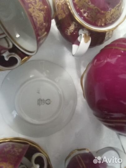 Сервиз чайный гдр Reichenbach новый