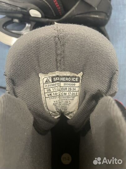 Коньки раздвижные k2