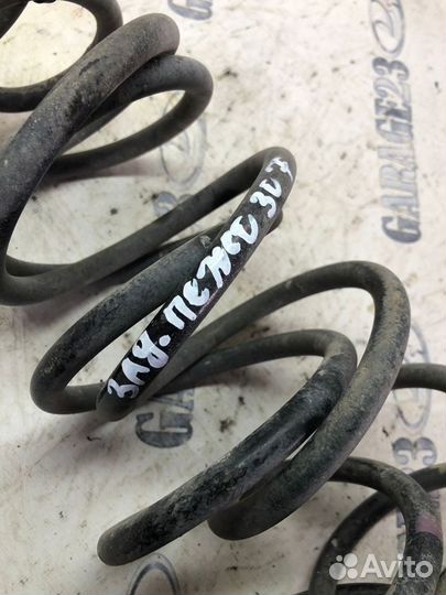 Пружина задняя Peugeot 307 2008 рестайлинг