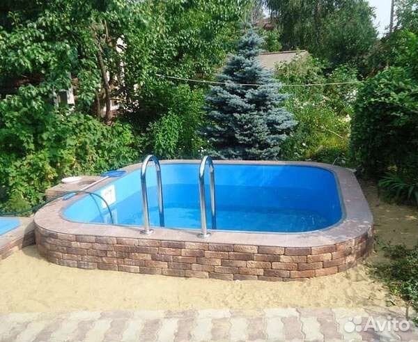 Пластиковый бассейн