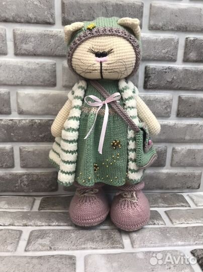 Вязаные игрушки ручной работы