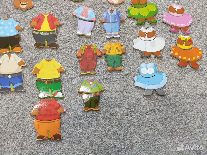 Рамка-пазл, развивающая игра