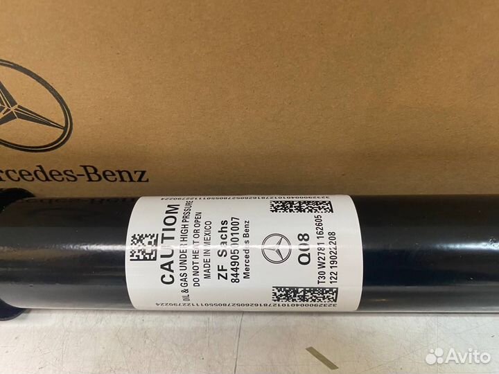 Амортизатор задний Mercedes W906 Ориг A9063261300