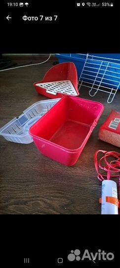 Клетка для кролика с набором всего необходимого