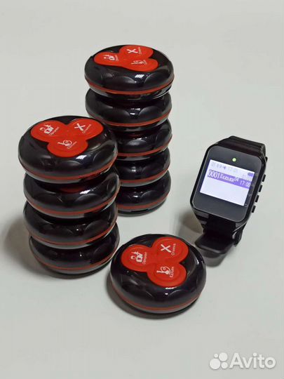 Кнопки и часы вызова официанта