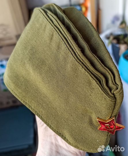 Пилотка военная детская 54 56 темная и светлая