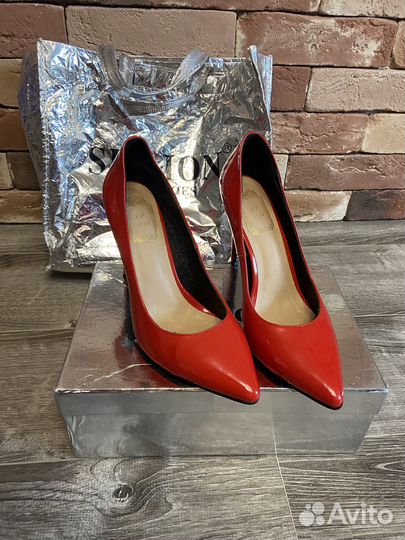 Туфли лодочки красные