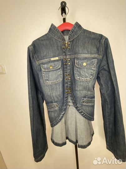 Джинсовый пиджак фрак Pantamo 44 р-р