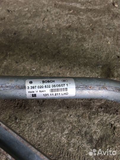 Трапеция дворников Опель Астра Н