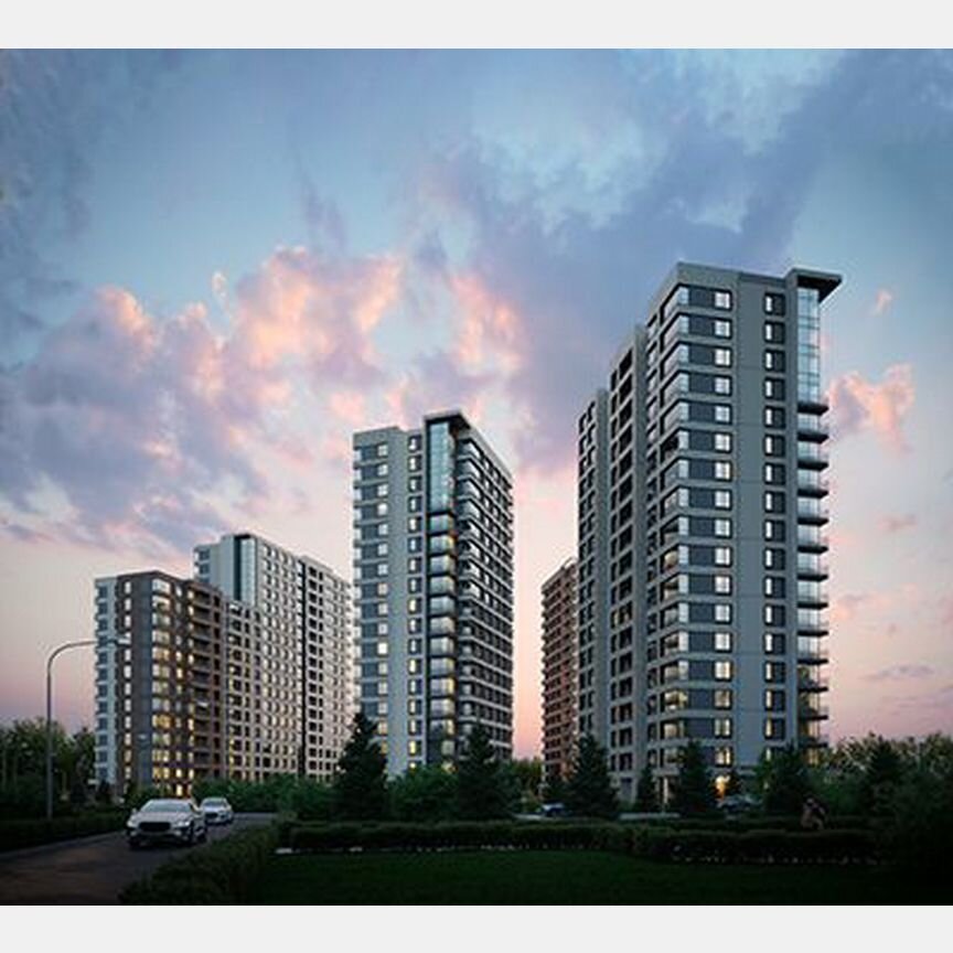 2-к. квартира, 56 м², 10/18 эт.