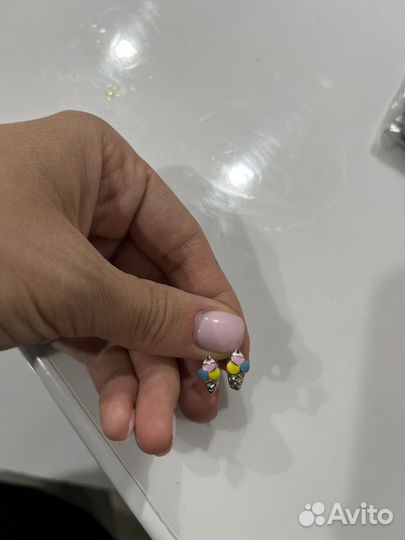 Серебряные серьги