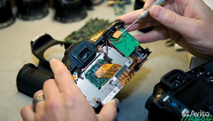 Профессиональный Ремонт фотоаппаратов всех видов