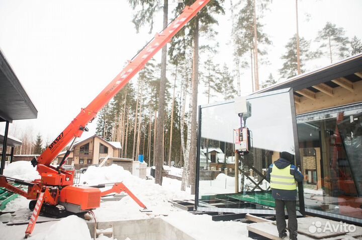 Вакуумный захват для стекла и сэндвич-панелей