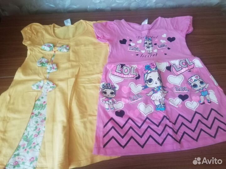 Детские вещи пакетом для девочки