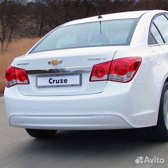 Бампер задний в цвет Chevrolet Cruze седан