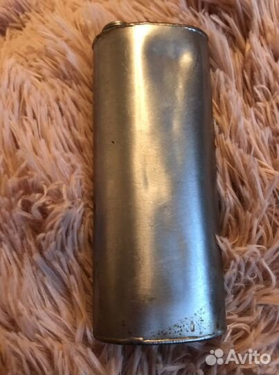 Фляжка из нержавейки серебристая