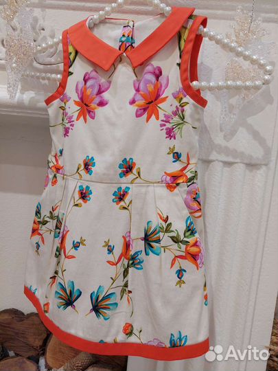 Платье для девочки 86 92