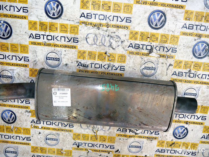 Резонатор Вольво S60-2 V60 31336821