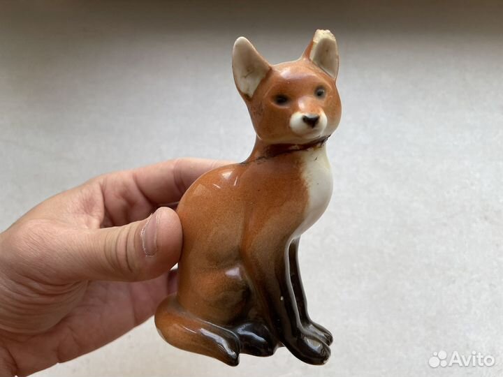 Статуэтка лиса СССР