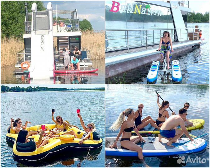 Праздник на воде. Аренда хаусбота с баней