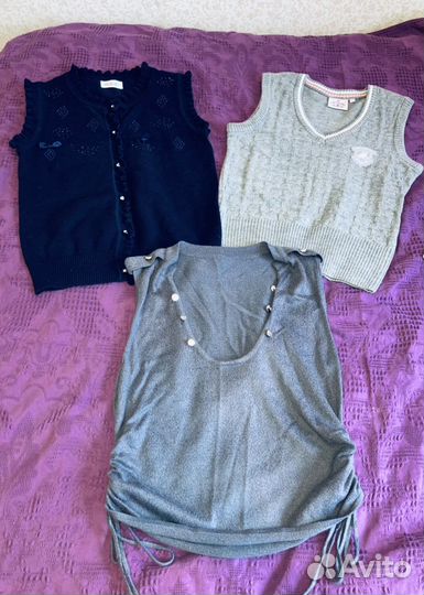 Школьные жилетки на девочку