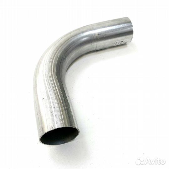 Труба-гиб глушителя 50*300 угол 90 нержавейка CBD