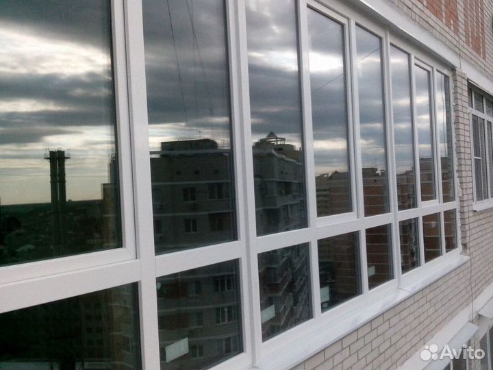 Лоджия под ключ панорамная