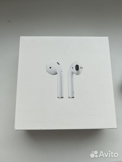 Беспроводные наушники apple airpods 2 поколение