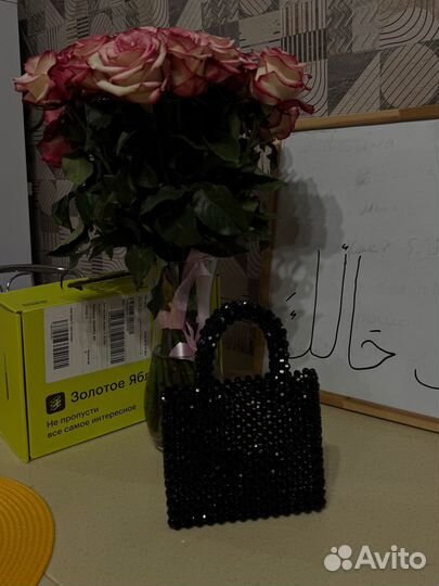 Сумка из бусин ручной работы