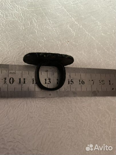 Кольцо из натуральной кожи