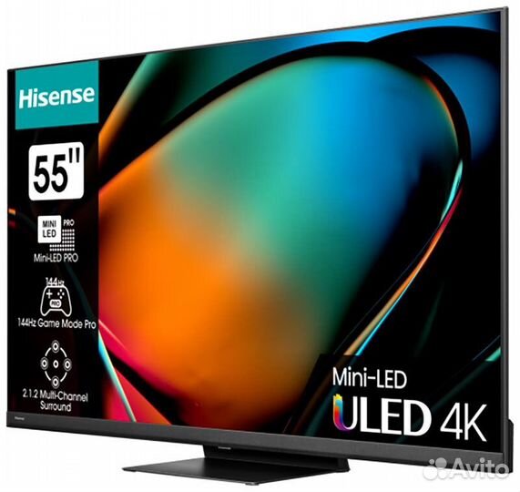 Телевизор Hisense 55U8KQ новый официальная гаранти