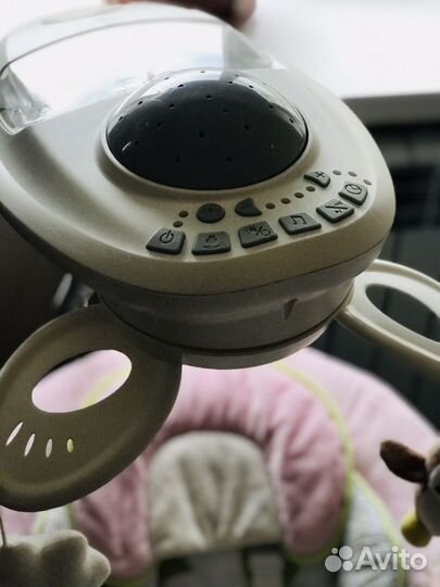 Электрокачели-шезлонг