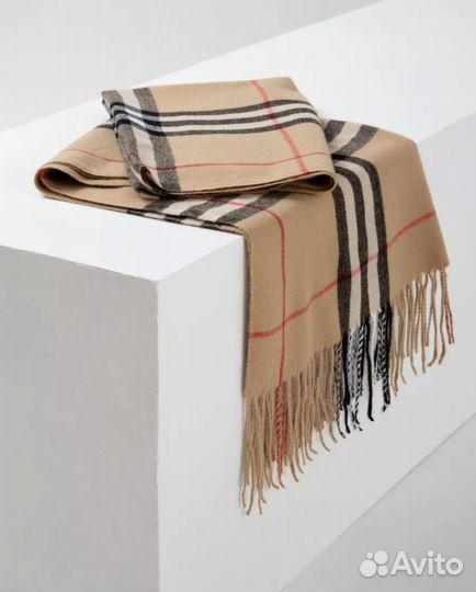 Шарф burberry кашемир