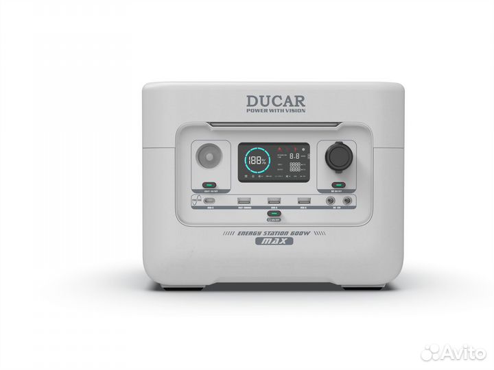 Ducar portable power station 576Wh600W