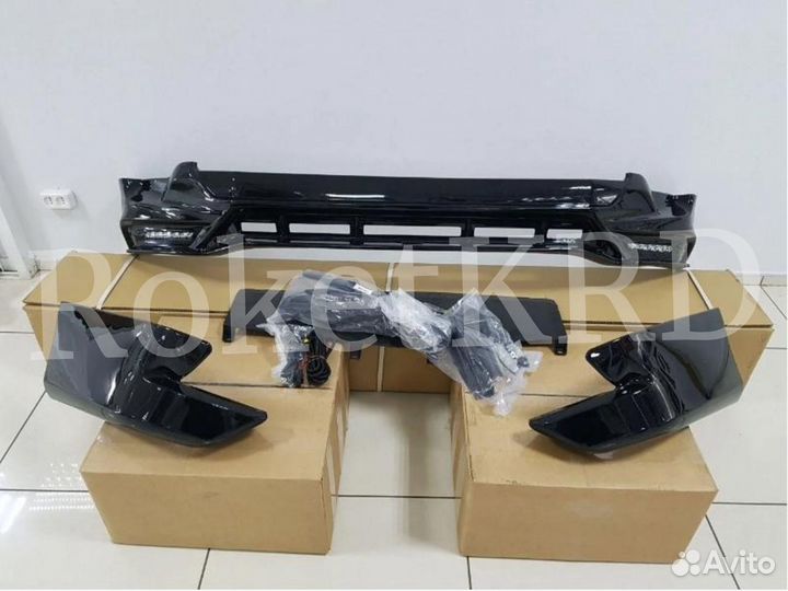 Обвес Prado 150 TRD Черный в Наличии