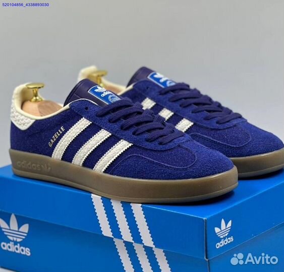 Кроссовки Adidas Gazelle Navy (Арт.67079)